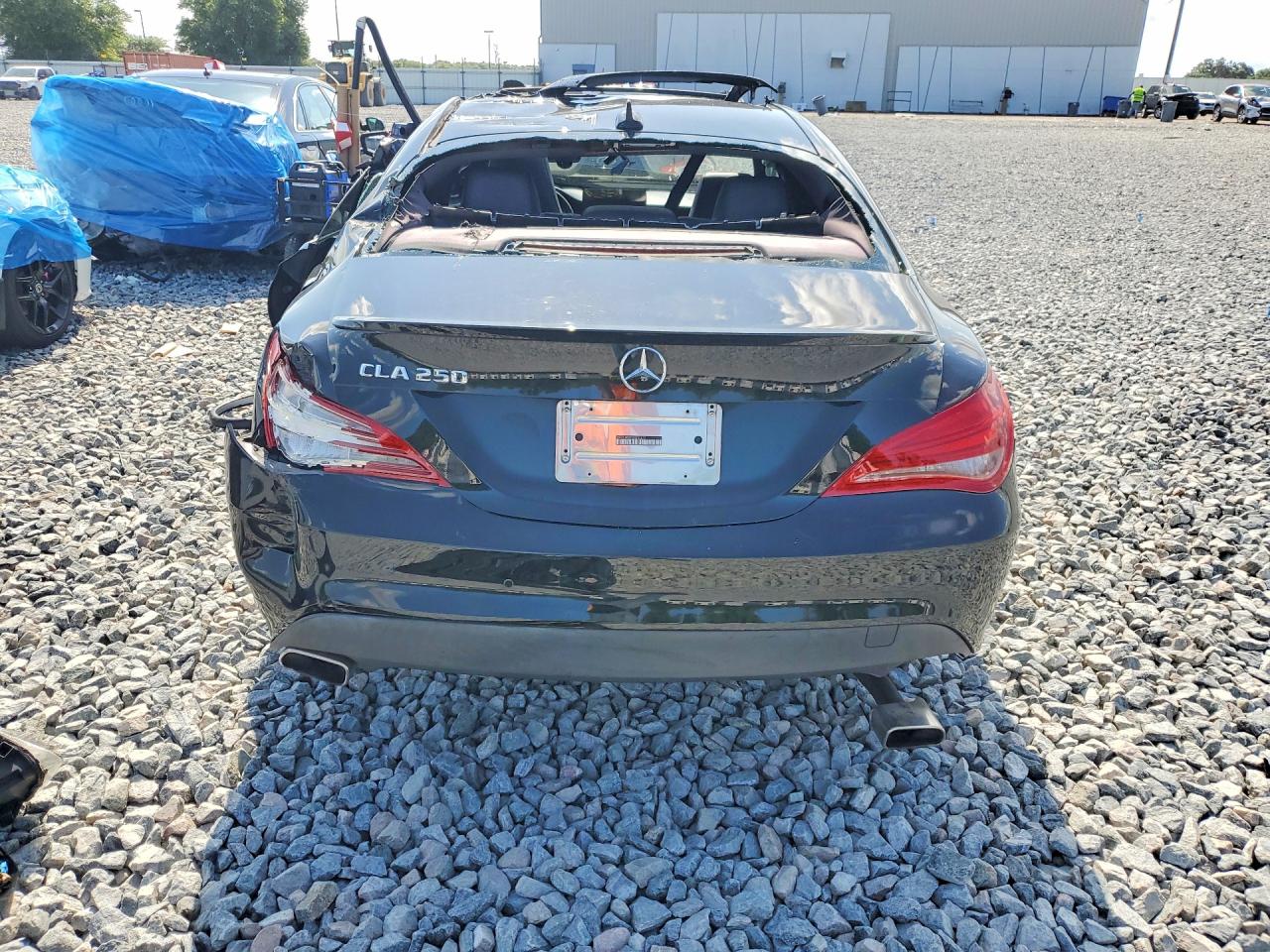 2014 Mercedes-benz Cla 250 Black vin: WDDSJ4EB5EN053672