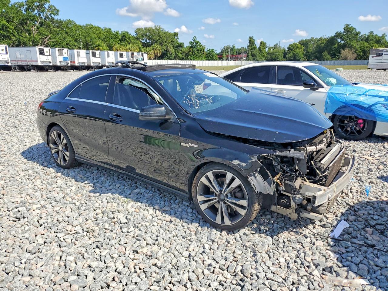 2014 Mercedes-benz Cla 250 Black vin: WDDSJ4EB5EN053672