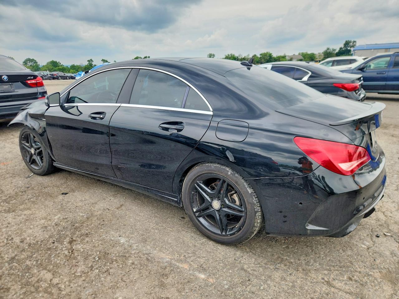 2014 Mercedes-benz Cla 250 Черный vin: WDDSJ4EB5EN068611