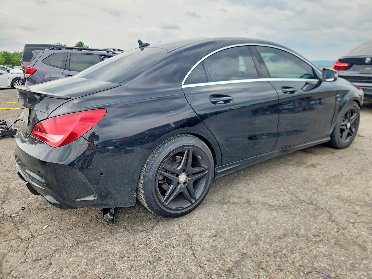 2014 Mercedes-benz Cla 250 Черный vin: WDDSJ4EB5EN068611
