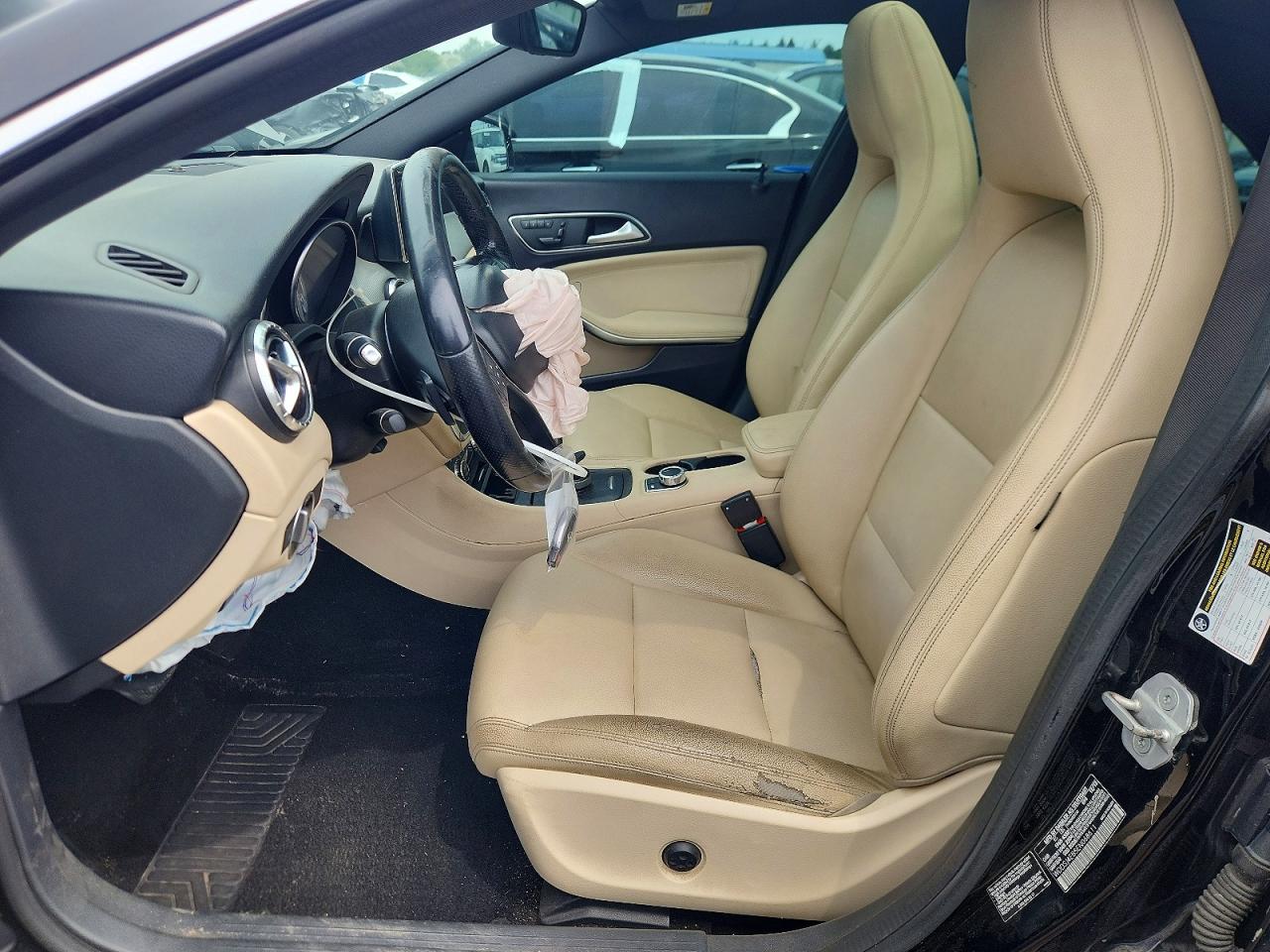 2014 Mercedes-benz Cla 250 Черный vin: WDDSJ4EB5EN068611