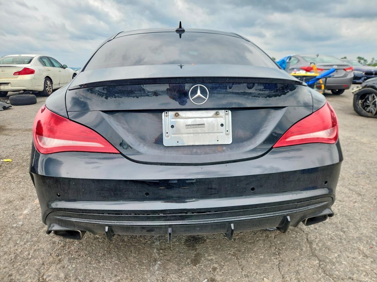 2014 Mercedes-benz Cla 250 Черный vin: WDDSJ4EB5EN068611
