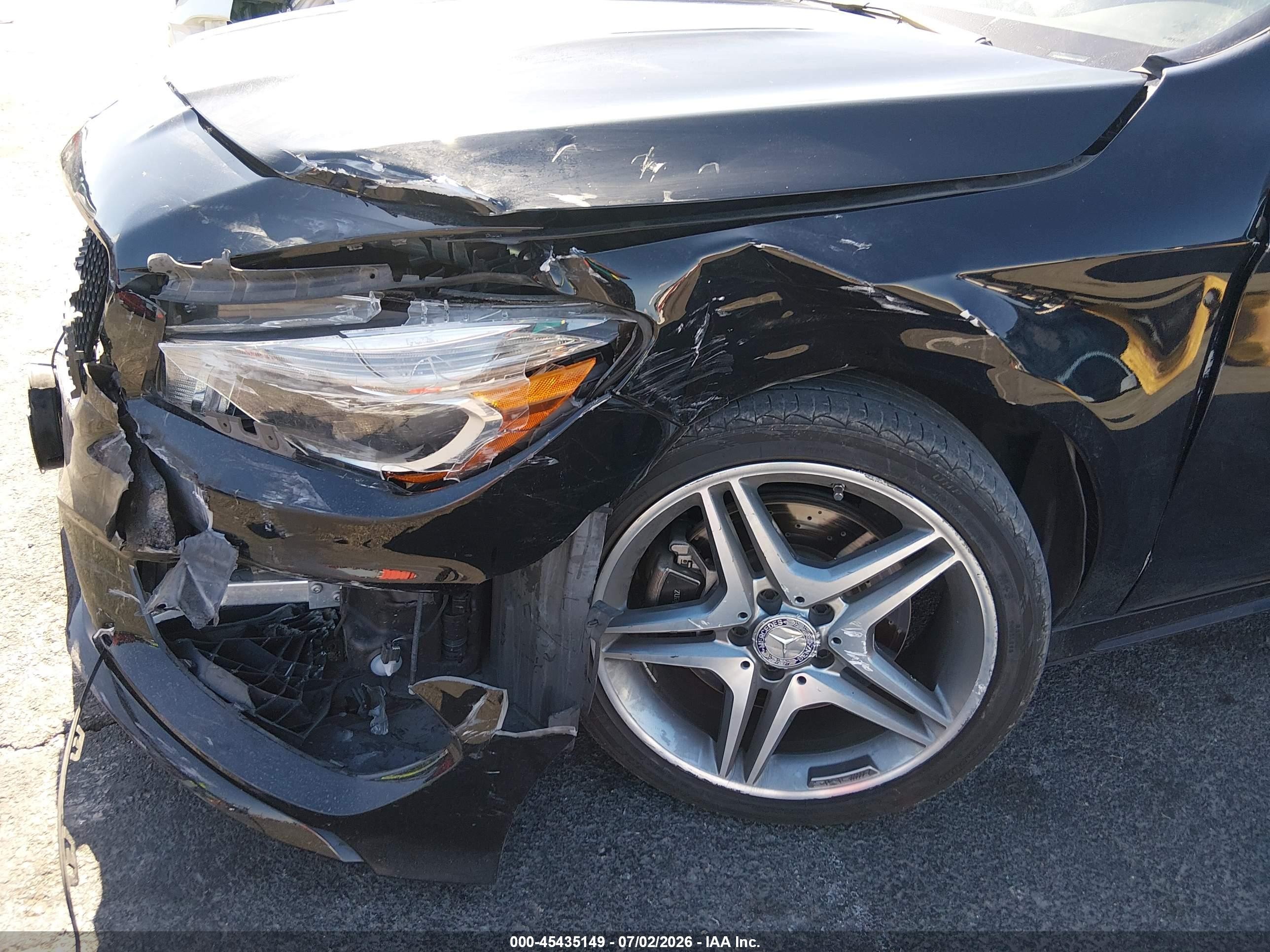 2014 Mercedes-benz Cla 250   Black vin: WDDSJ4EB5EN119993