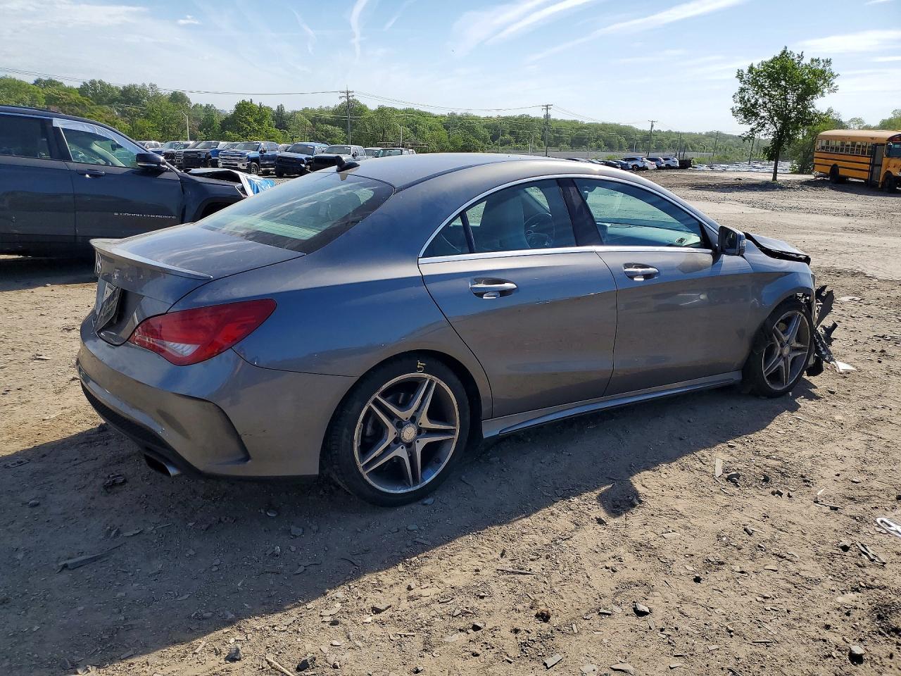 2014 Mercedes-benz Cla 250 Gray vin: WDDSJ4EB5EN122618