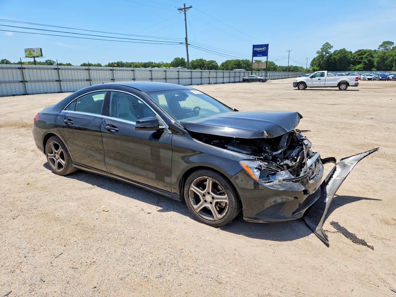 2014 Mercedes-benz Cla 250 Black vin: WDDSJ4EB5EN125003