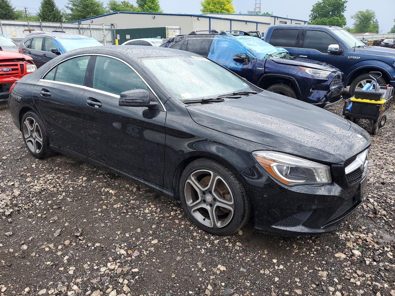 2014 Mercedes-benz Cla 250 Black vin: WDDSJ4EB5EN125695
