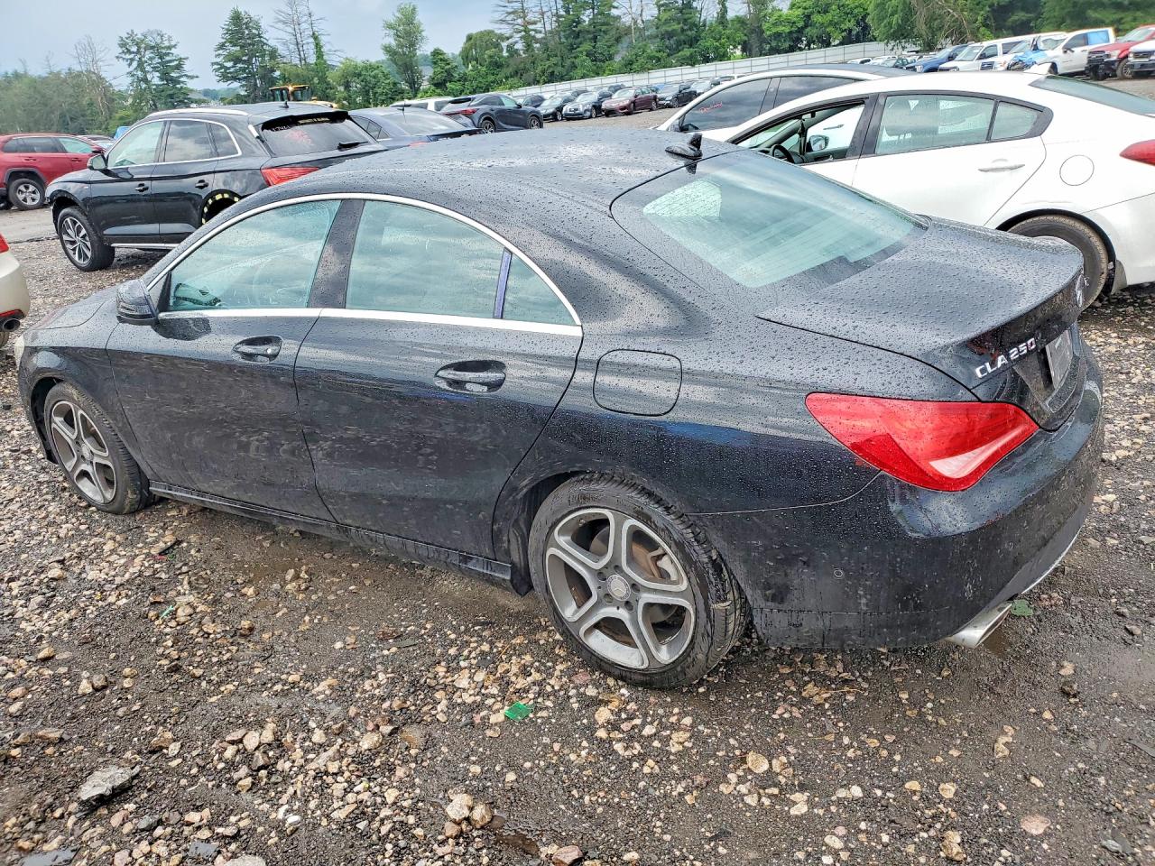 2014 Mercedes-benz Cla 250 Black vin: WDDSJ4EB5EN125695
