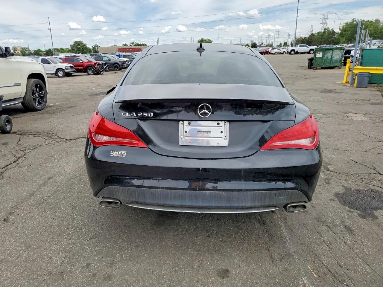 2014 Mercedes-benz Cla 250 Black vin: WDDSJ4EB5EN126538