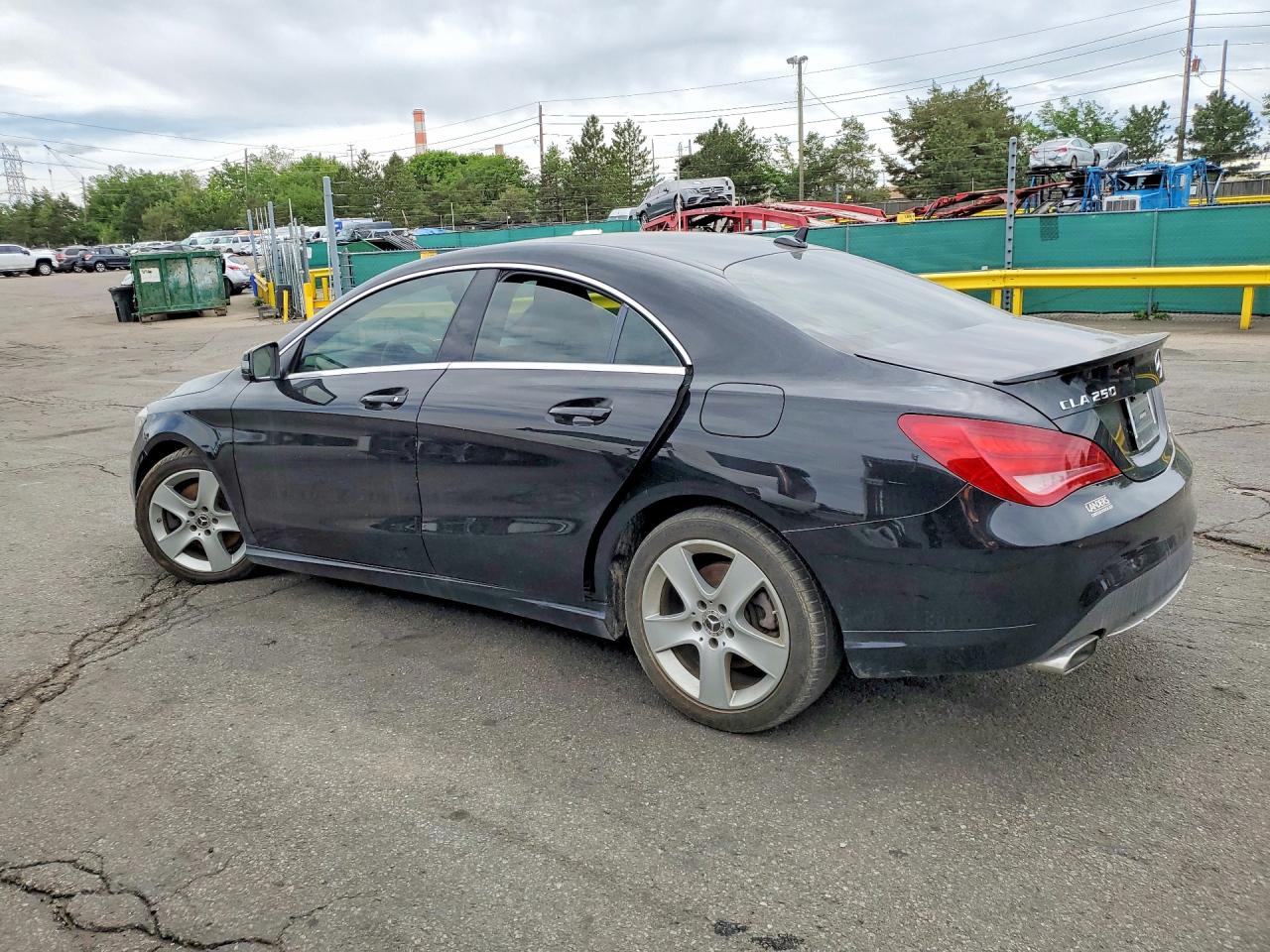 2014 Mercedes-benz Cla 250 Black vin: WDDSJ4EB5EN126538