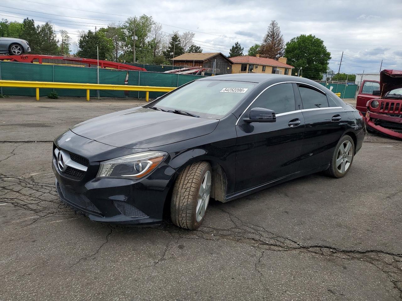 2014 Mercedes-benz Cla 250 Black vin: WDDSJ4EB5EN126538