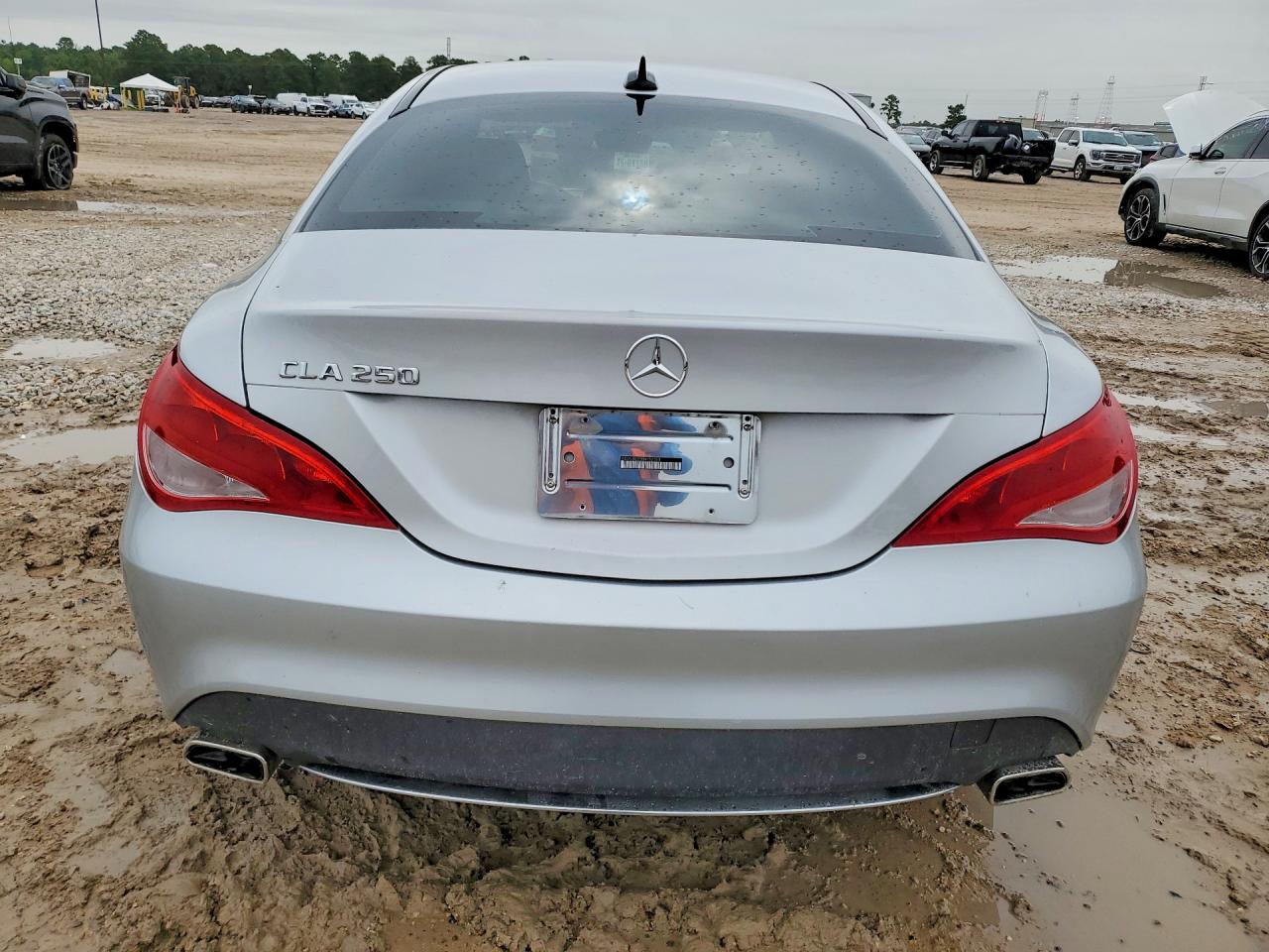2014 Mercedes-benz Cla 250 Silver vin: WDDSJ4EB5EN152363