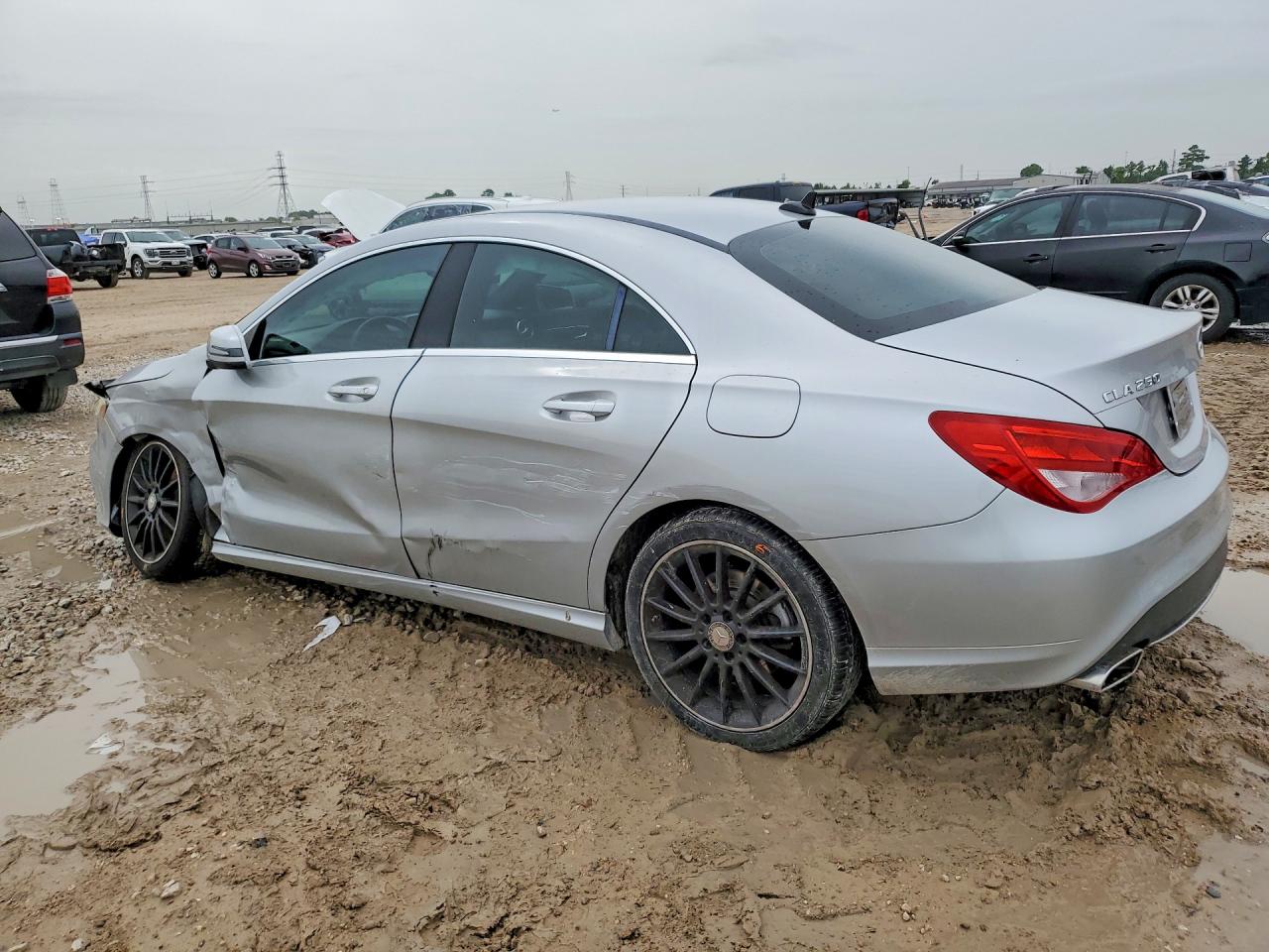 2014 Mercedes-benz Cla 250 Silver vin: WDDSJ4EB5EN152363