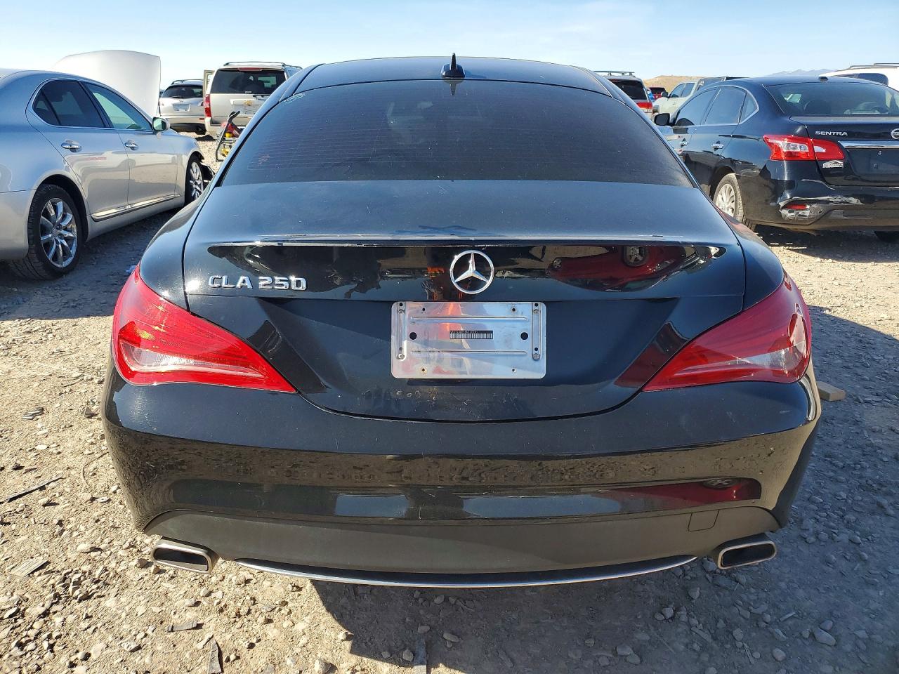 2014 Mercedes-benz Cla 250 Черный vin: WDDSJ4EB5EN160205