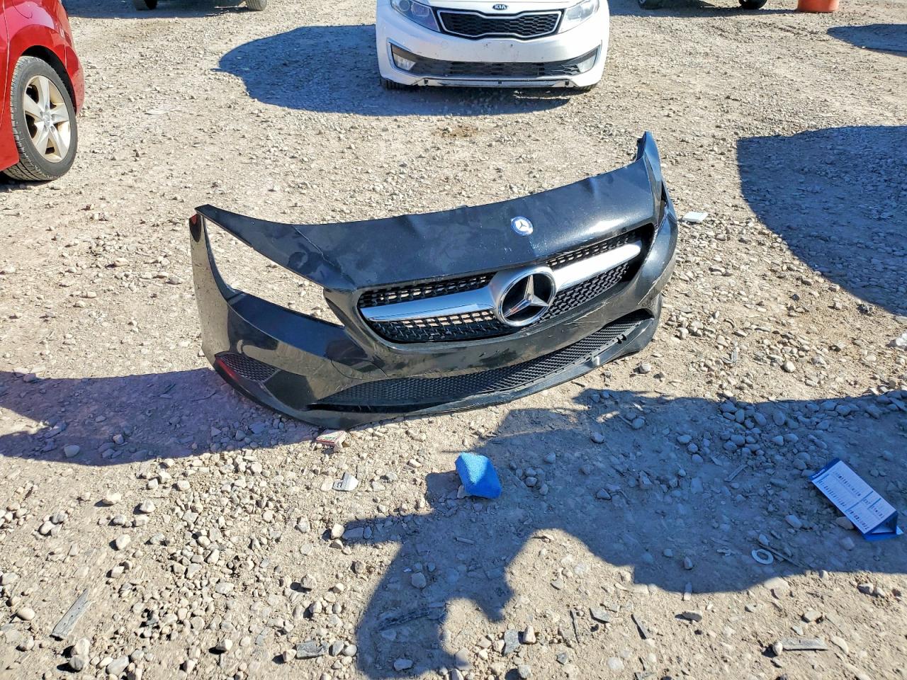2014 Mercedes-benz Cla 250 Черный vin: WDDSJ4EB5EN160205