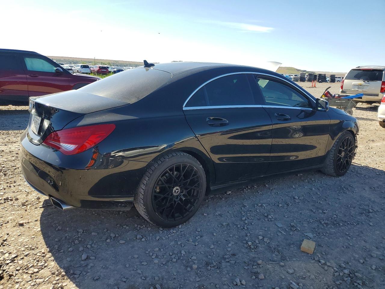2014 Mercedes-benz Cla 250 Черный vin: WDDSJ4EB5EN160205