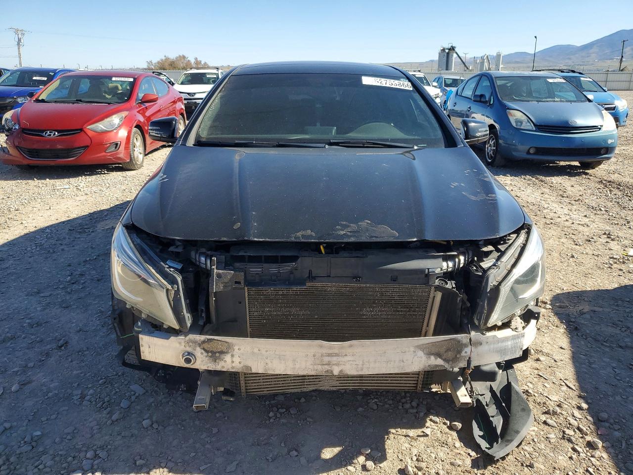 2014 Mercedes-benz Cla 250 Черный vin: WDDSJ4EB5EN160205