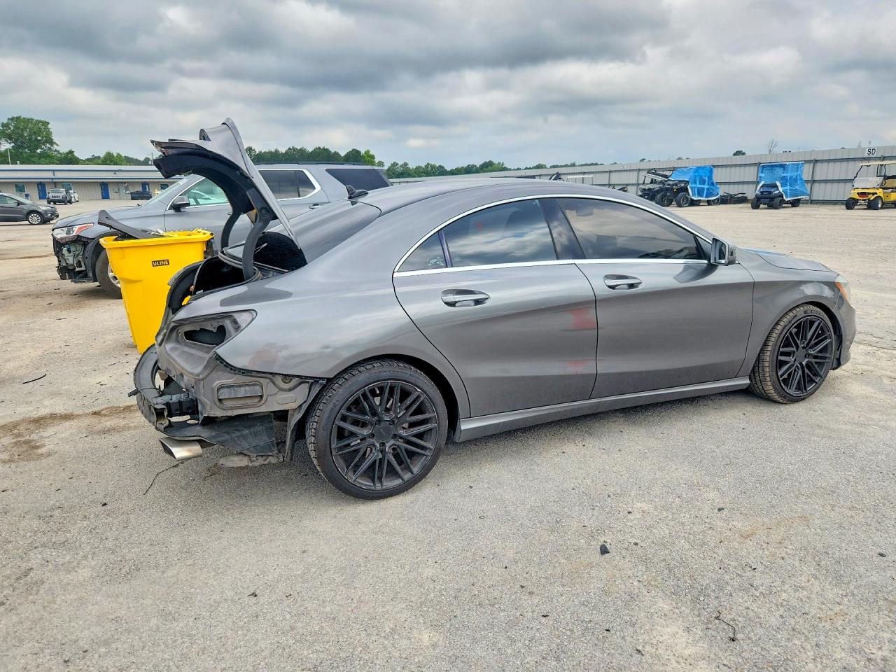 2015 Mercedes-benz Cla 250 Charcoal vin: WDDSJ4EB5FN163302