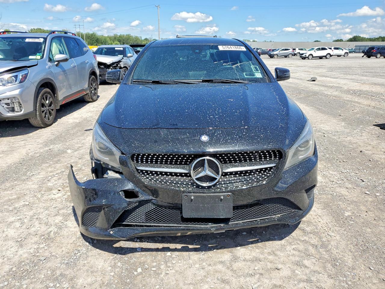 2015 Mercedes-benz Cla 250 Черный vin: WDDSJ4EB5FN163607