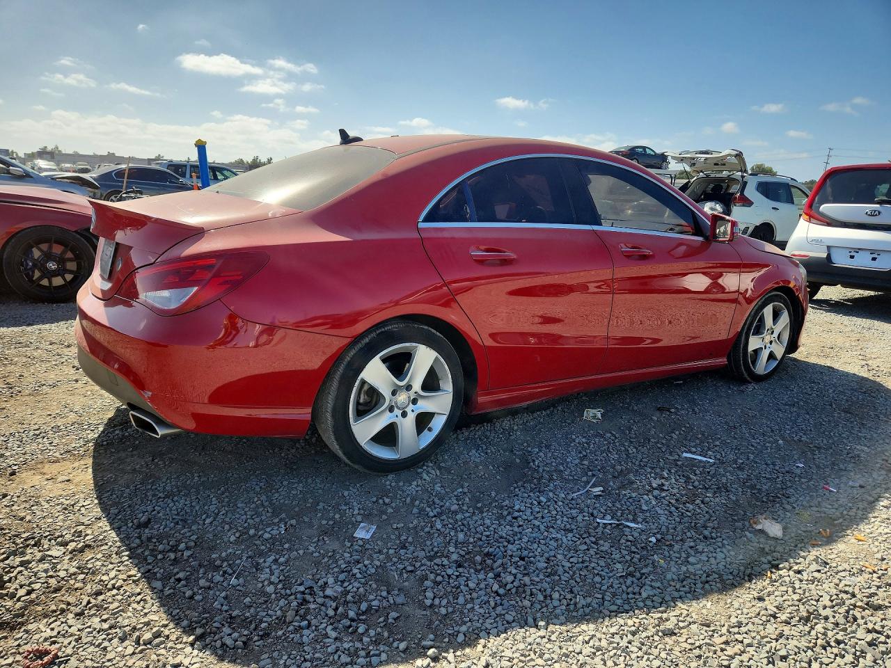 2015 Mercedes-benz Cla 250 Red vin: WDDSJ4EB5FN172646