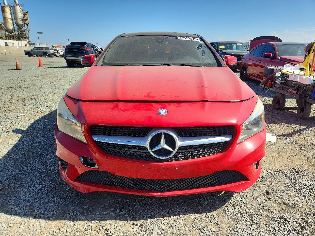 2015 Mercedes-benz Cla 250 Red vin: WDDSJ4EB5FN172646