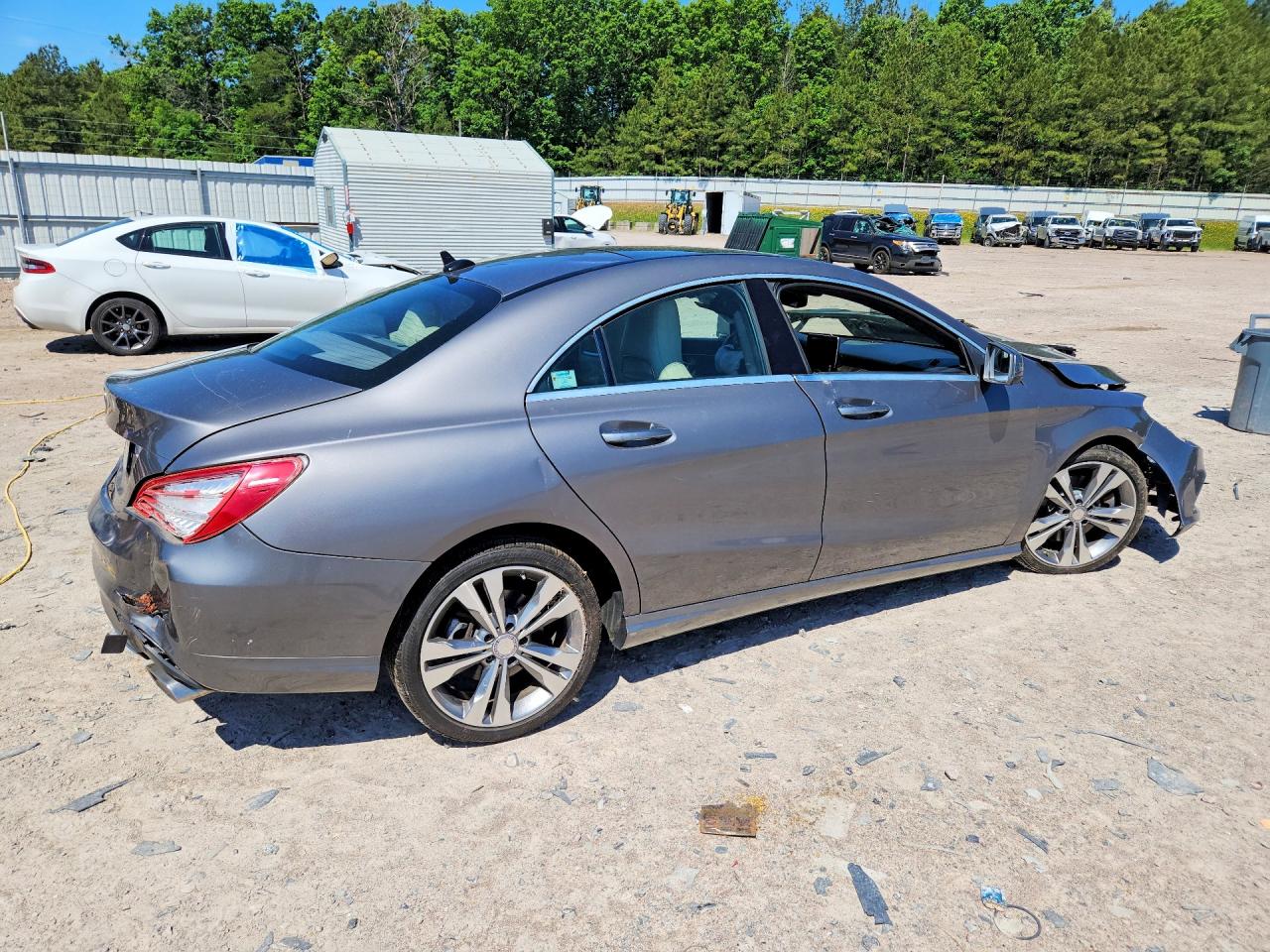 2015 Mercedes-benz Cla 250 Gray vin: WDDSJ4EB5FN181038