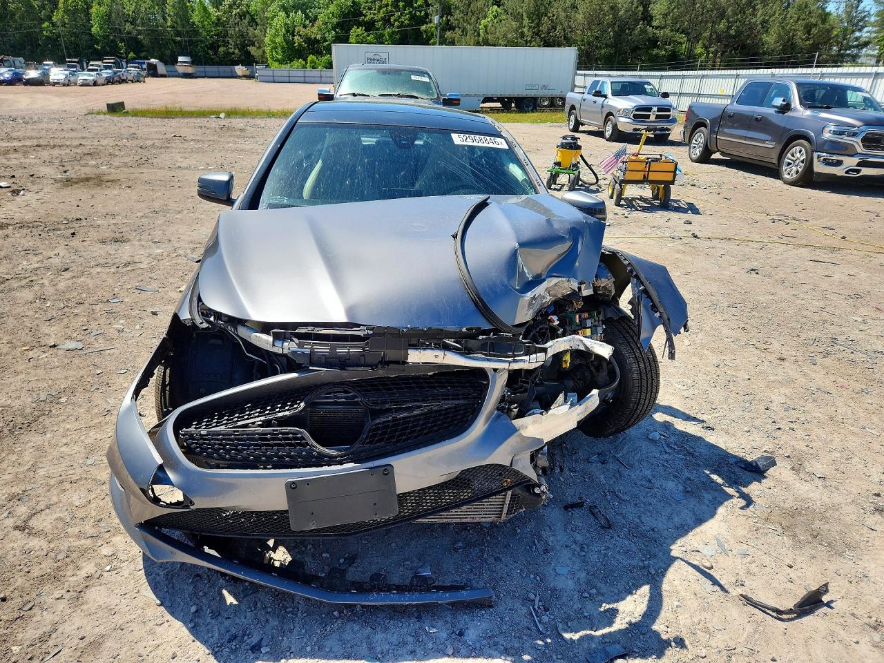2015 Mercedes-benz Cla 250 Gray vin: WDDSJ4EB5FN181038