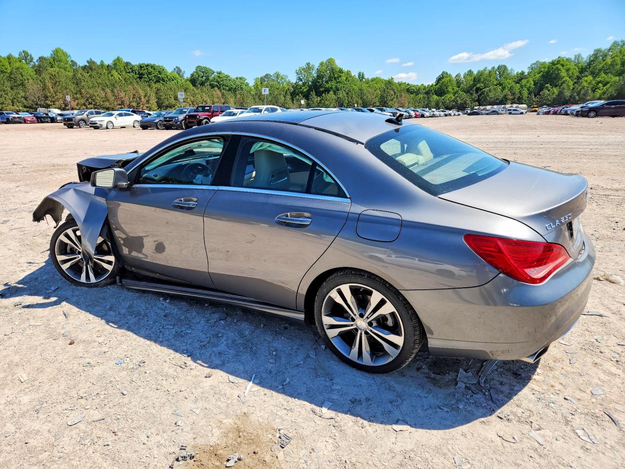 2015 Mercedes-benz Cla 250 Gray vin: WDDSJ4EB5FN181038