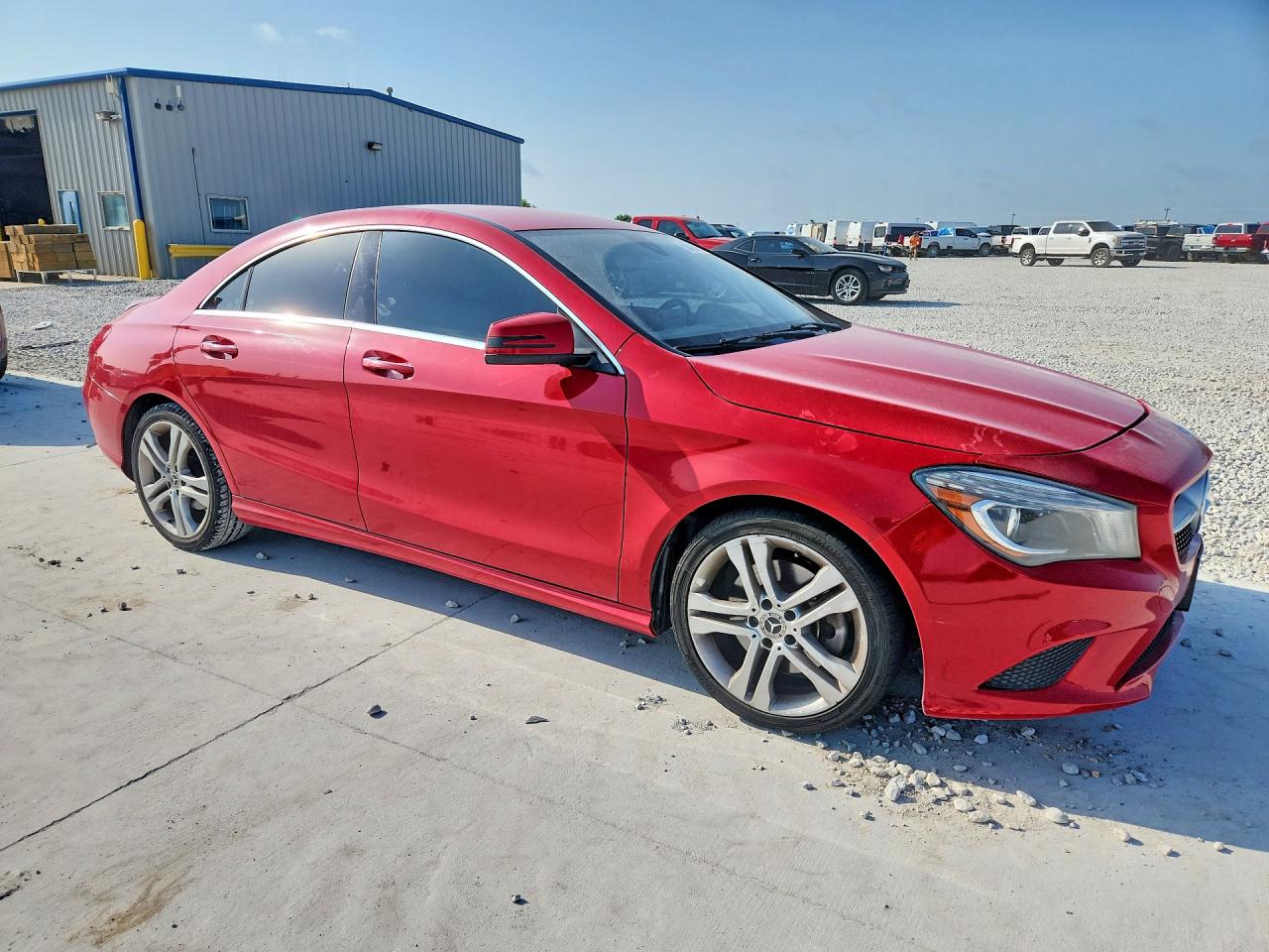 2015 Mercedes-benz Cla 250 Red vin: WDDSJ4EB5FN184098