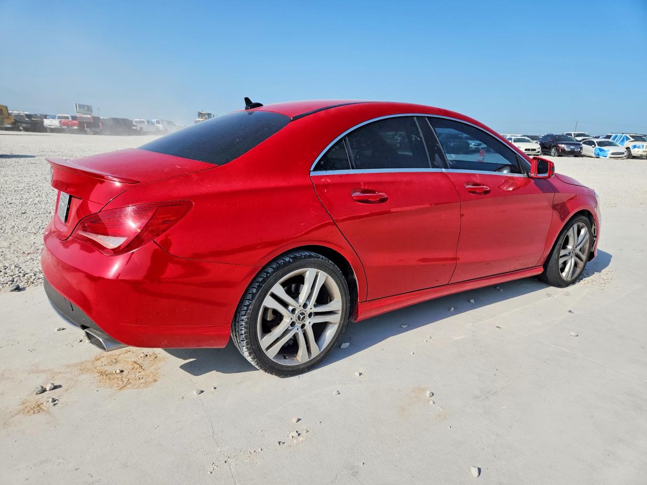 2015 Mercedes-benz Cla 250 Red vin: WDDSJ4EB5FN184098