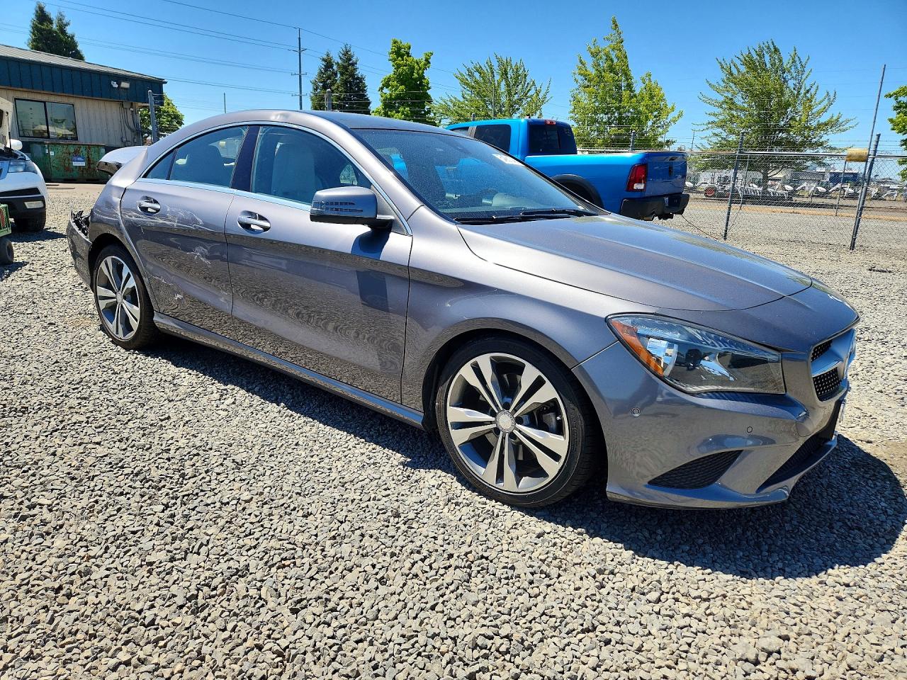 2015 Mercedes-benz Cla 250 Gray vin: WDDSJ4EB5FN197112