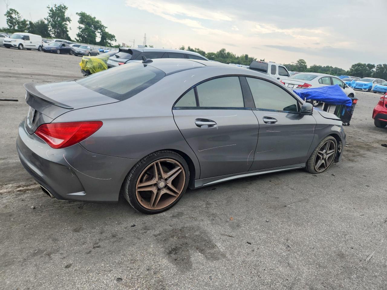 2015 Mercedes-benz Cla 250 Gray vin: WDDSJ4EB5FN262220