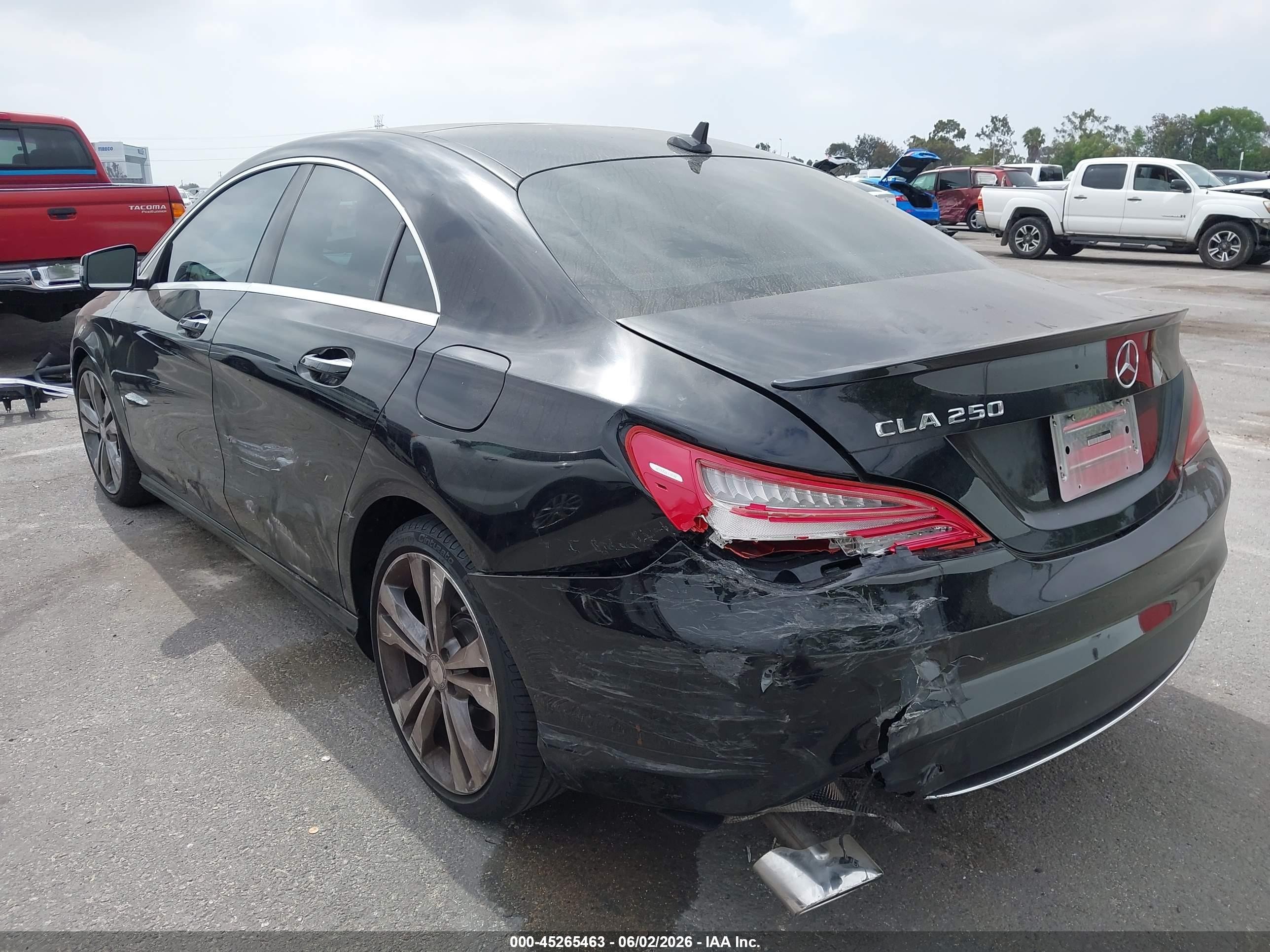 2015 Mercedes-benz Cla 250 Black vin: WDDSJ4EB5FN277851