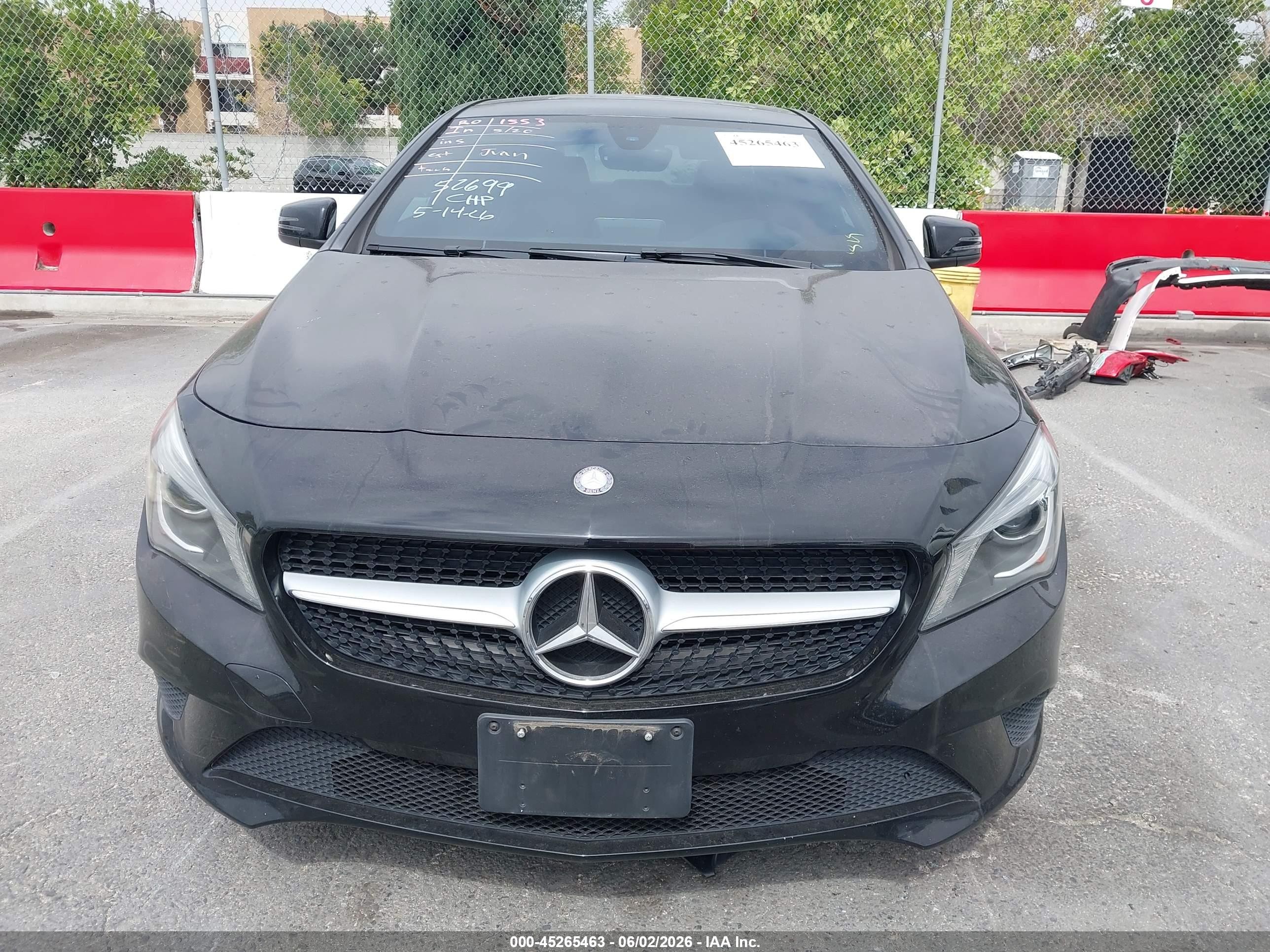 2015 Mercedes-benz Cla 250 Black vin: WDDSJ4EB5FN277851