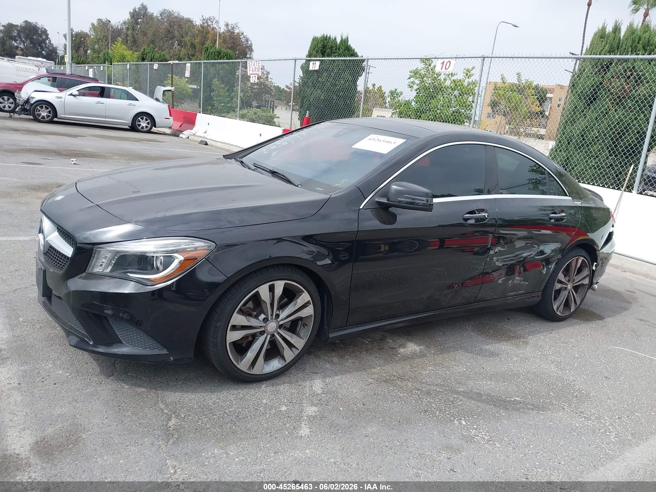 2015 Mercedes-benz Cla 250 Black vin: WDDSJ4EB5FN277851