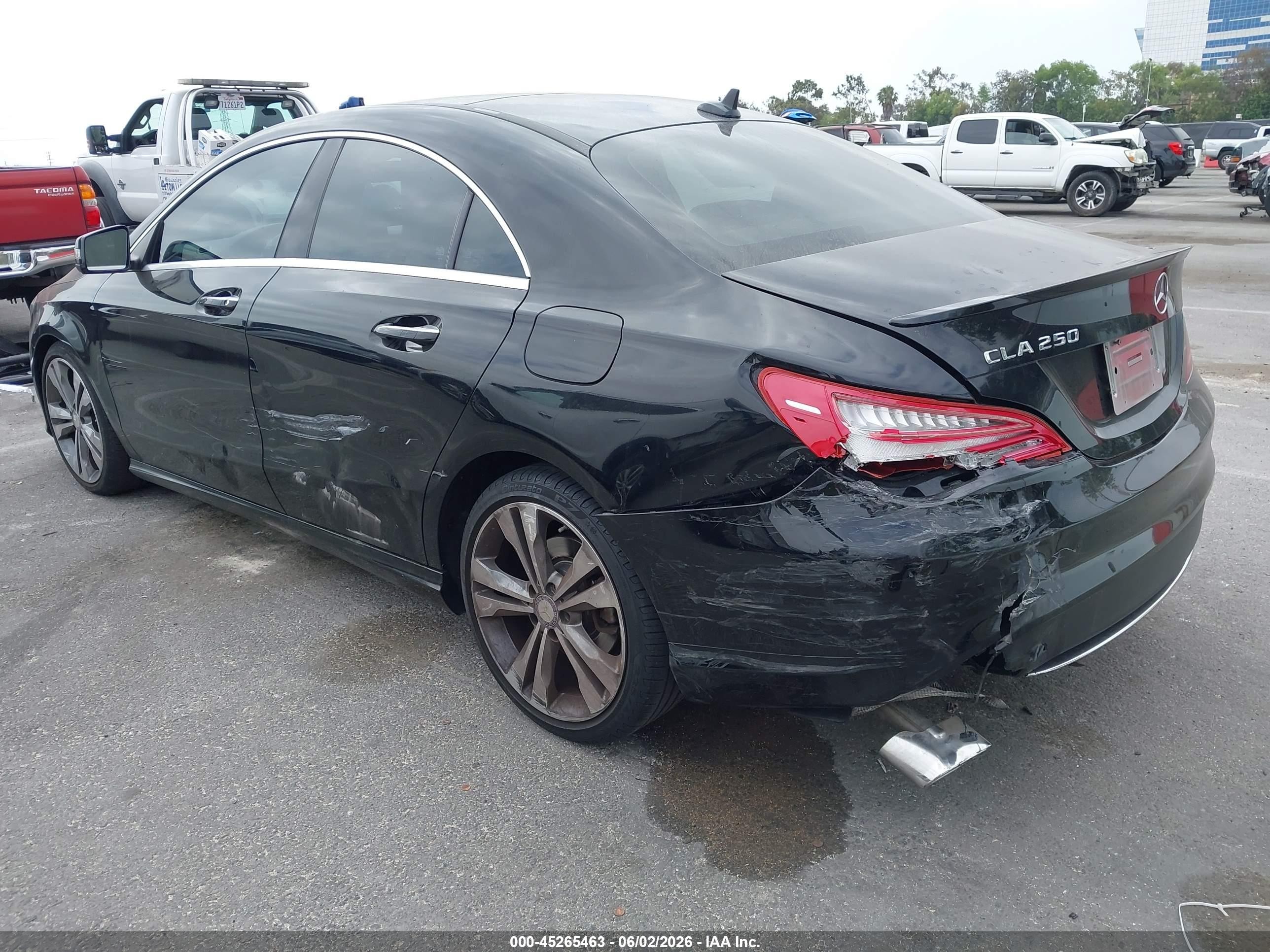2015 Mercedes-benz Cla 250 Black vin: WDDSJ4EB5FN277851