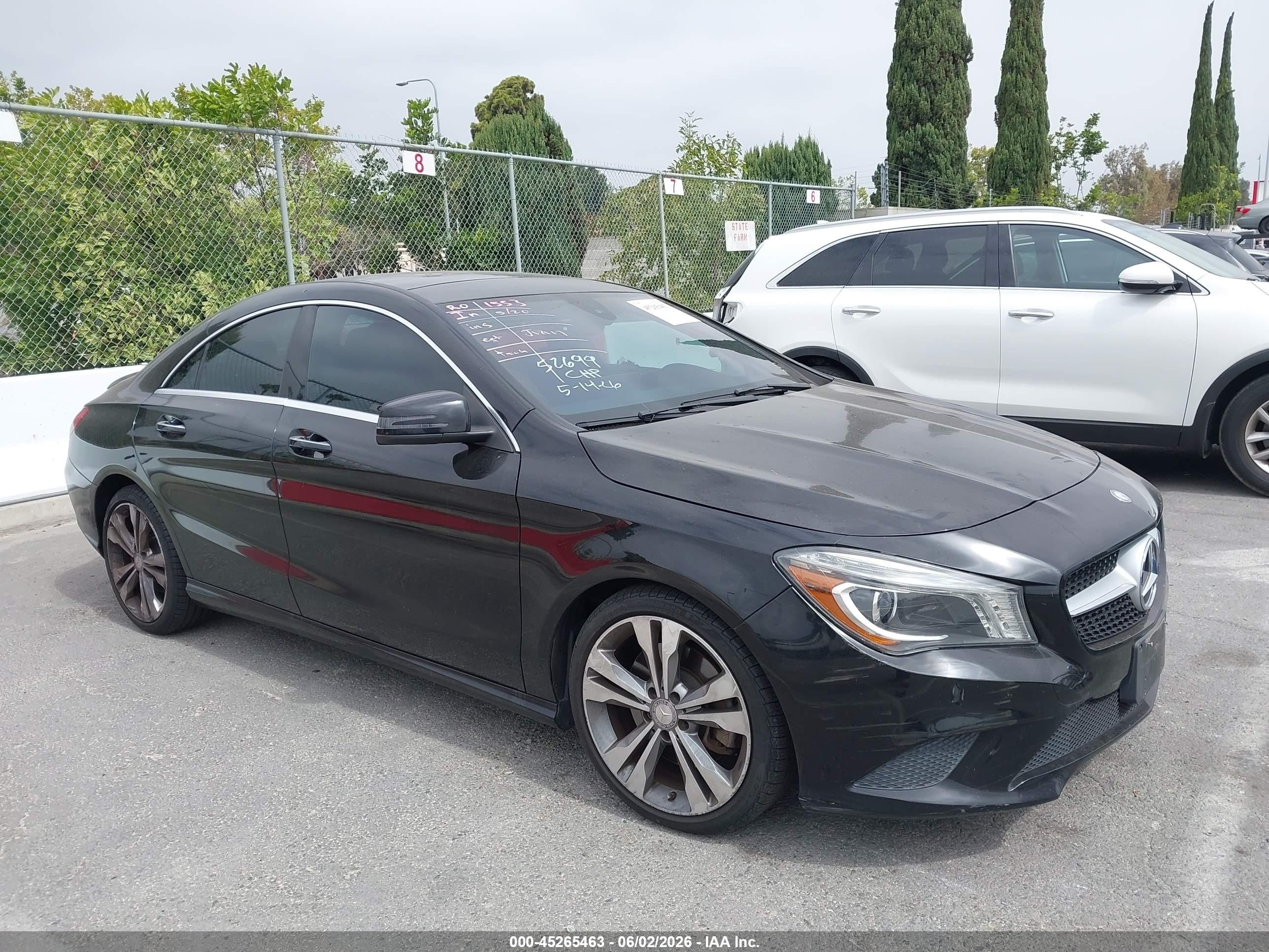 2015 Mercedes-benz Cla 250 Black vin: WDDSJ4EB5FN277851