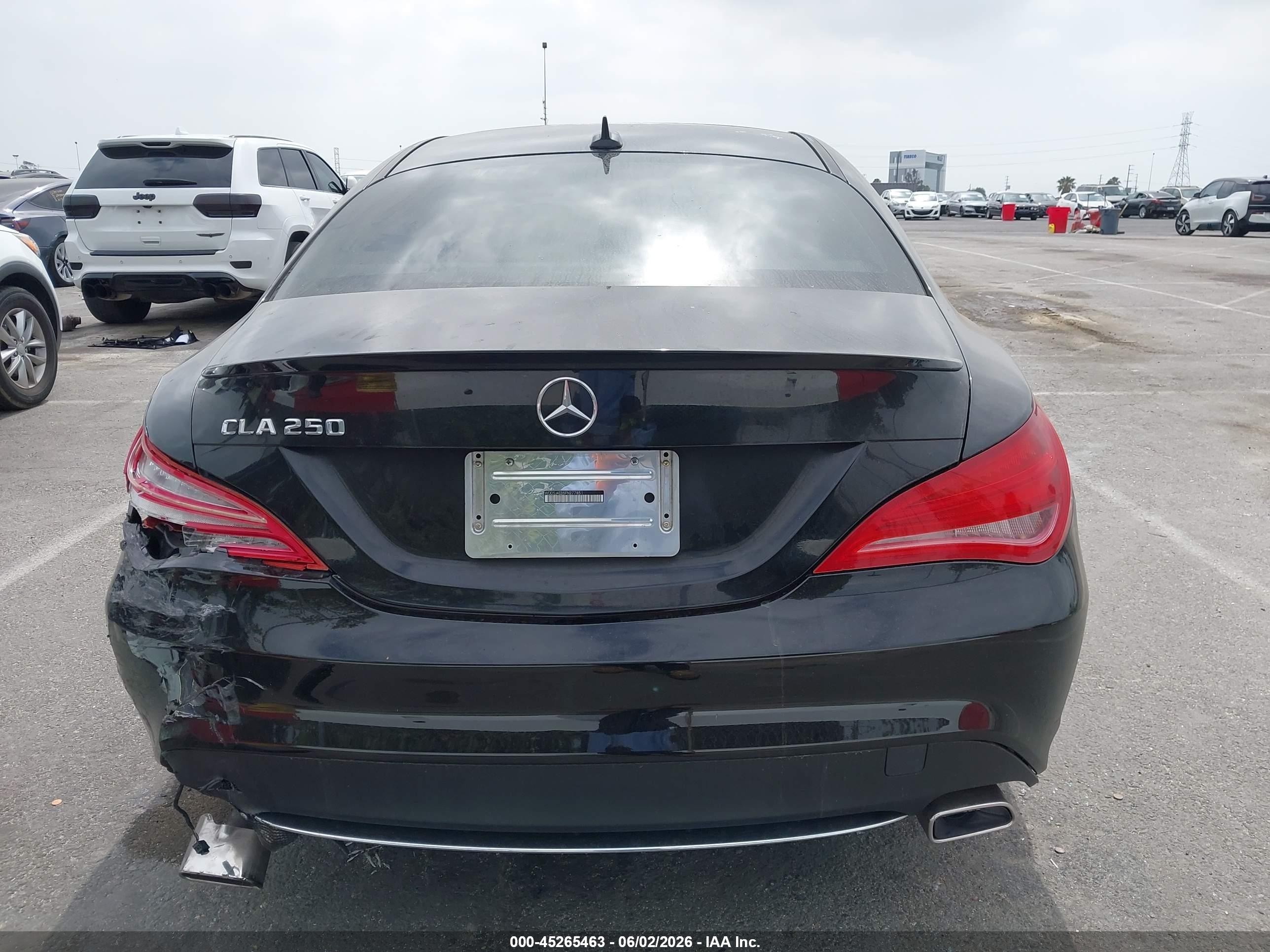 2015 Mercedes-benz Cla 250 Black vin: WDDSJ4EB5FN277851