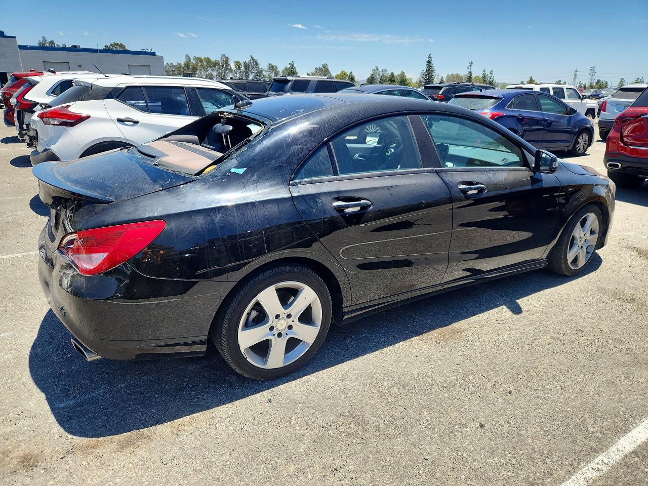 2016 Mercedes-benz Cla 250 Black vin: WDDSJ4EB5GN342392
