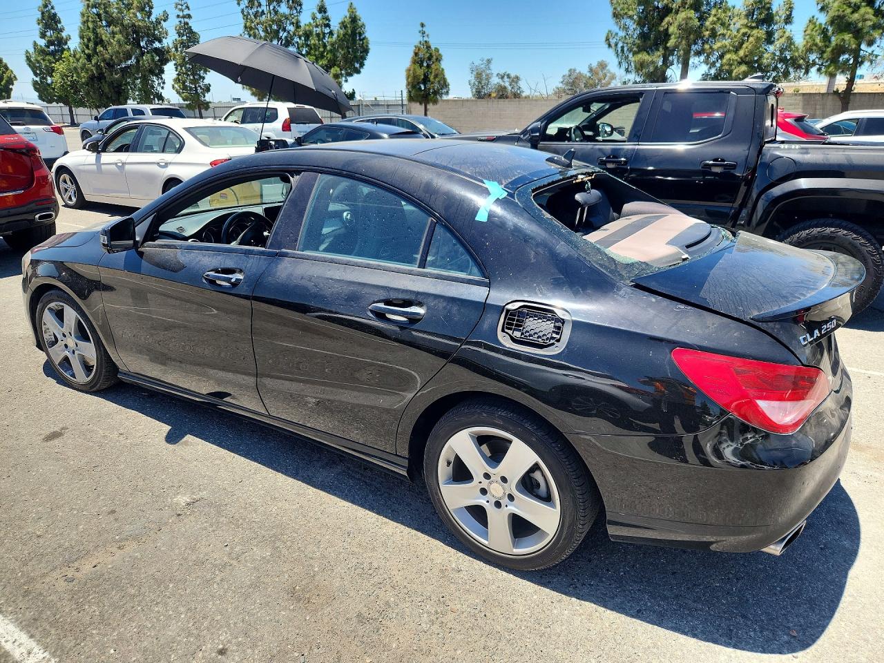 2016 Mercedes-benz Cla 250 Black vin: WDDSJ4EB5GN342392