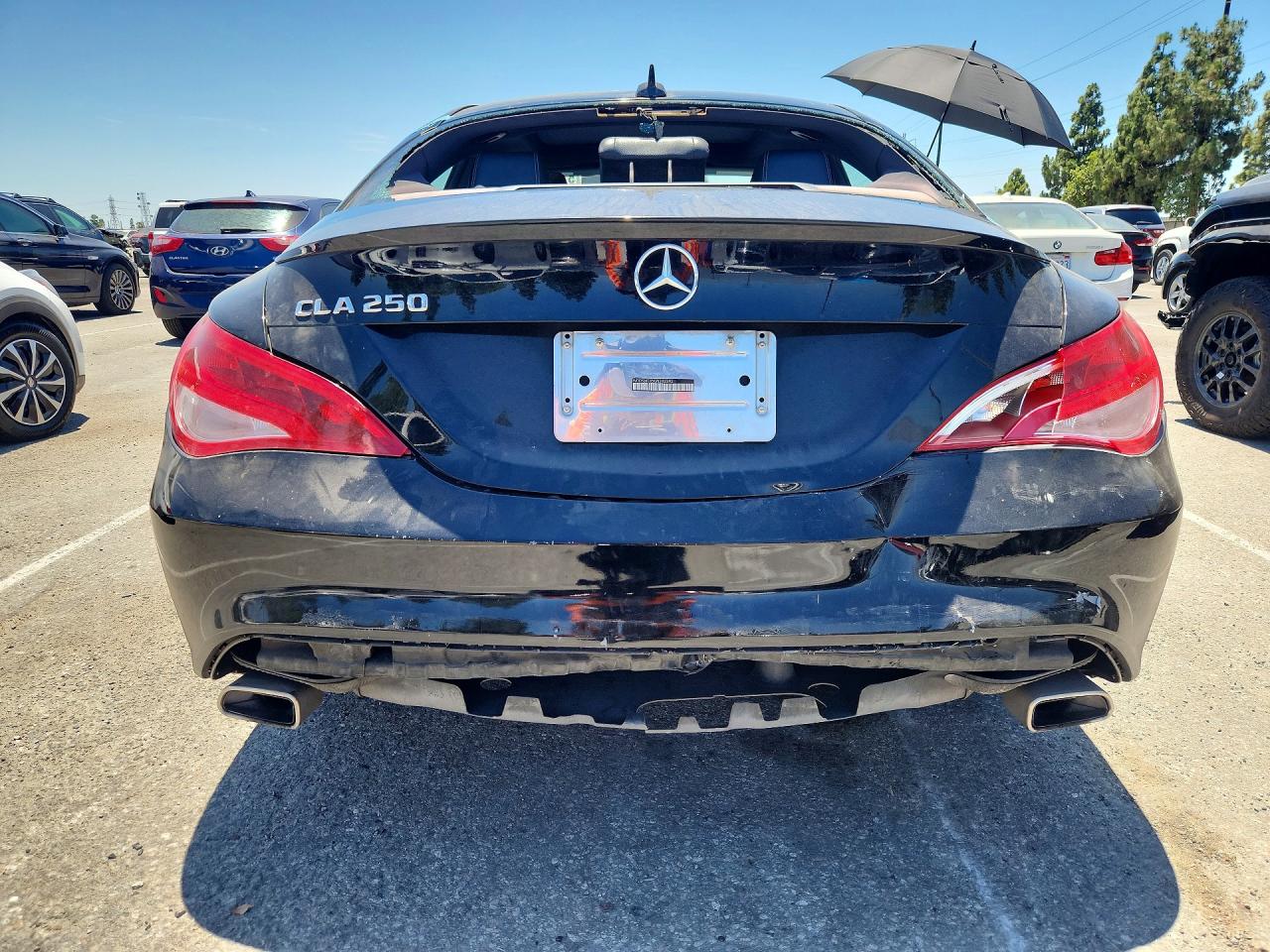 2016 Mercedes-benz Cla 250 Black vin: WDDSJ4EB5GN342392