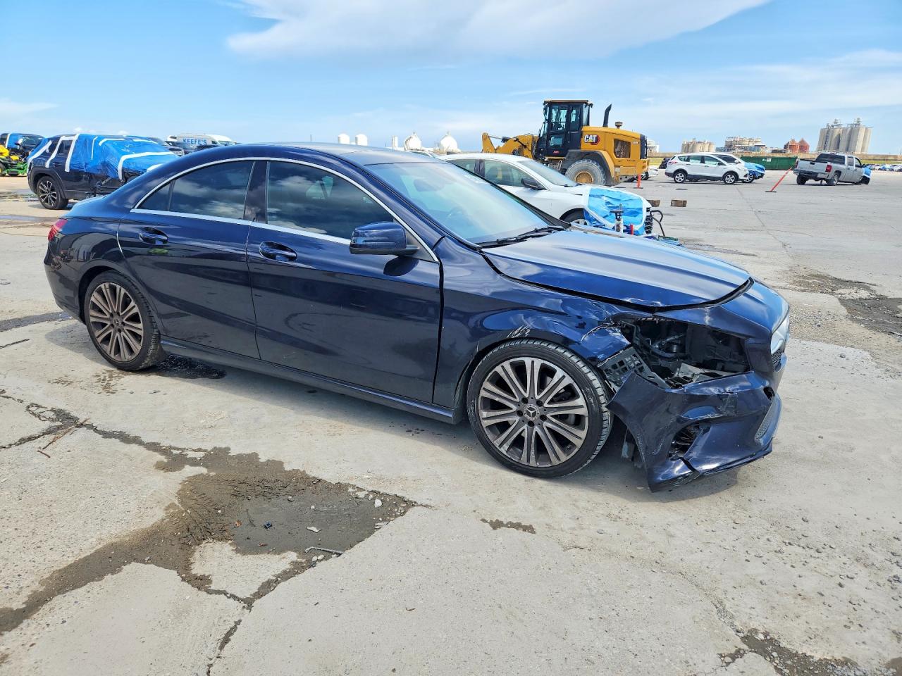 2018 Mercedes-benz Cla 250 Blue vin: WDDSJ4EB5JN532619