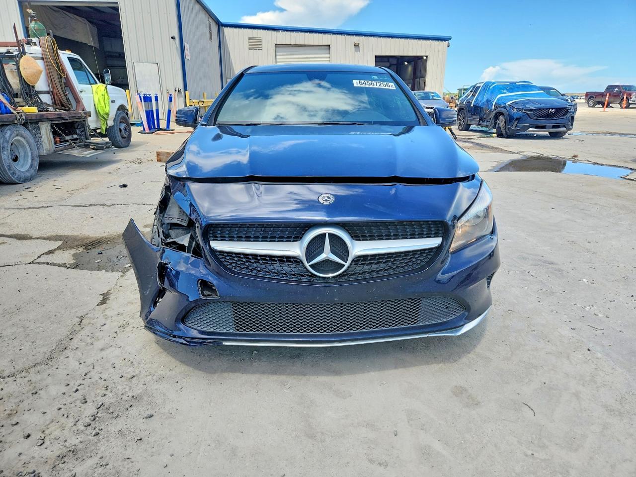 2018 Mercedes-benz Cla 250 Blue vin: WDDSJ4EB5JN532619