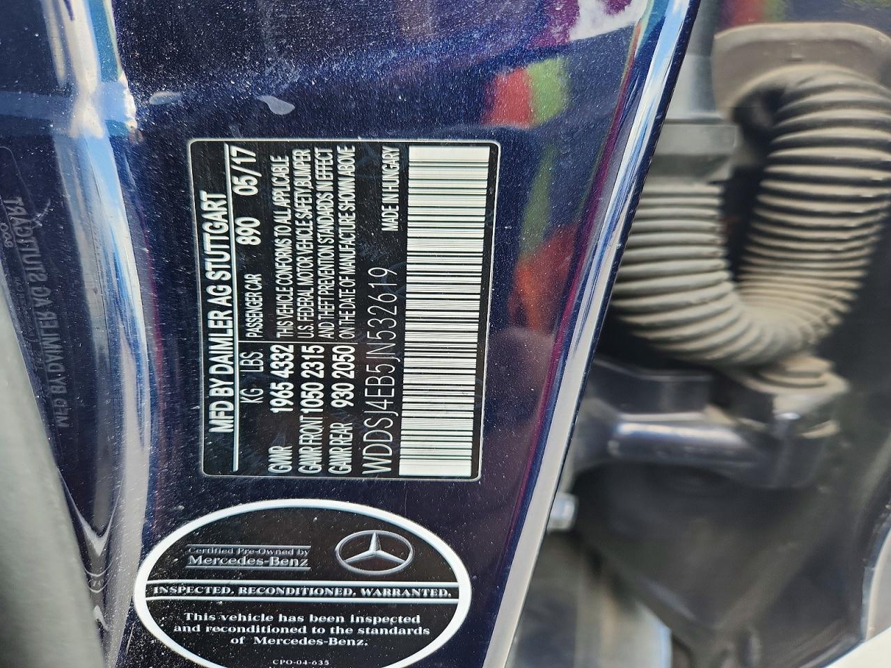 2018 Mercedes-benz Cla 250 Blue vin: WDDSJ4EB5JN532619