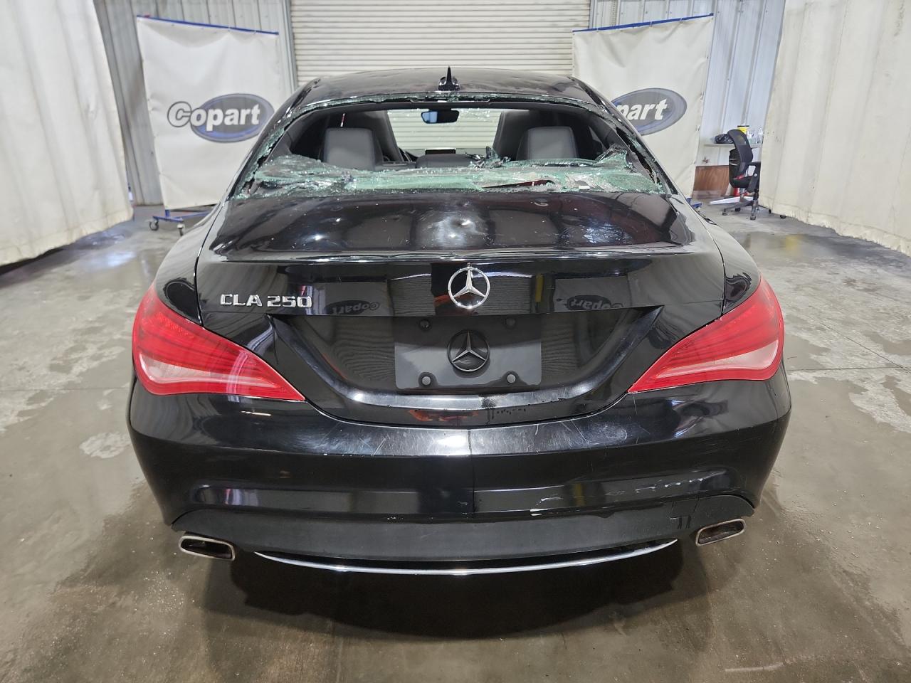 2014 Mercedes-benz Cla 250 Black vin: WDDSJ4EB6EN031048 Damage: Rear Bumper/Cover, Scraped, > 12 Inches