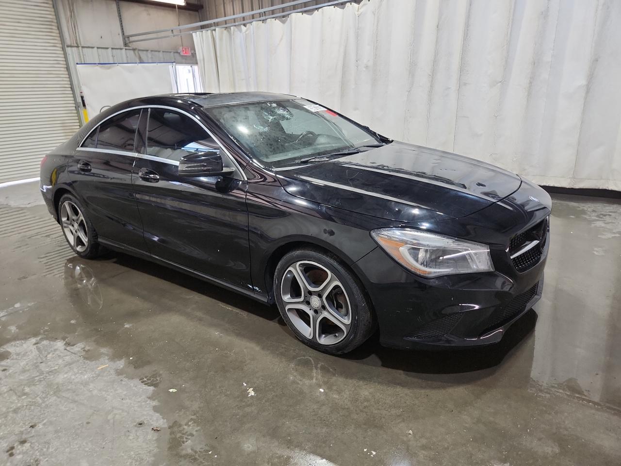 2014 Mercedes-benz Cla 250 Black vin: WDDSJ4EB6EN031048 Damage: Right Head Lamp, Aftermarket, Acceptable