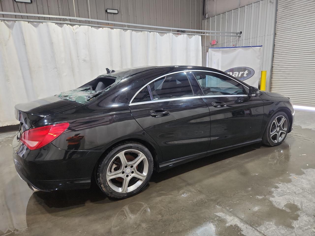2014 Mercedes-benz Cla 250 Black vin: WDDSJ4EB6EN031048 Damage: Right Qtr Panel, Hail Damage, 3