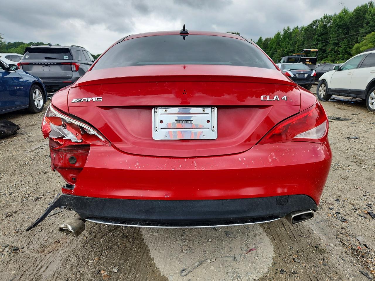 2014 Mercedes-benz Cla 250 Red vin: WDDSJ4EB6EN036234