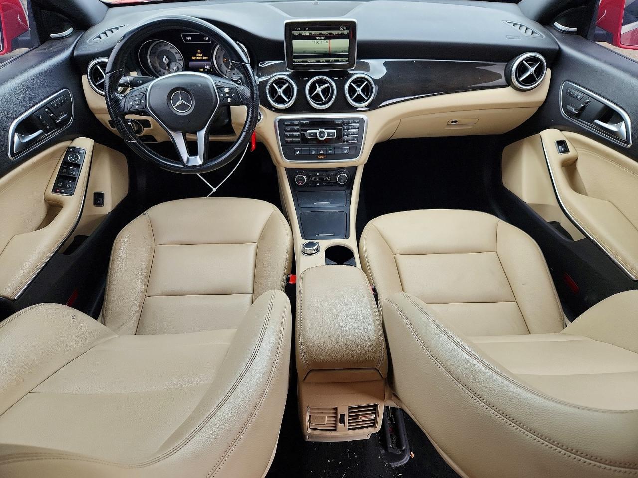 2014 Mercedes-benz Cla 250 Red vin: WDDSJ4EB6EN036234