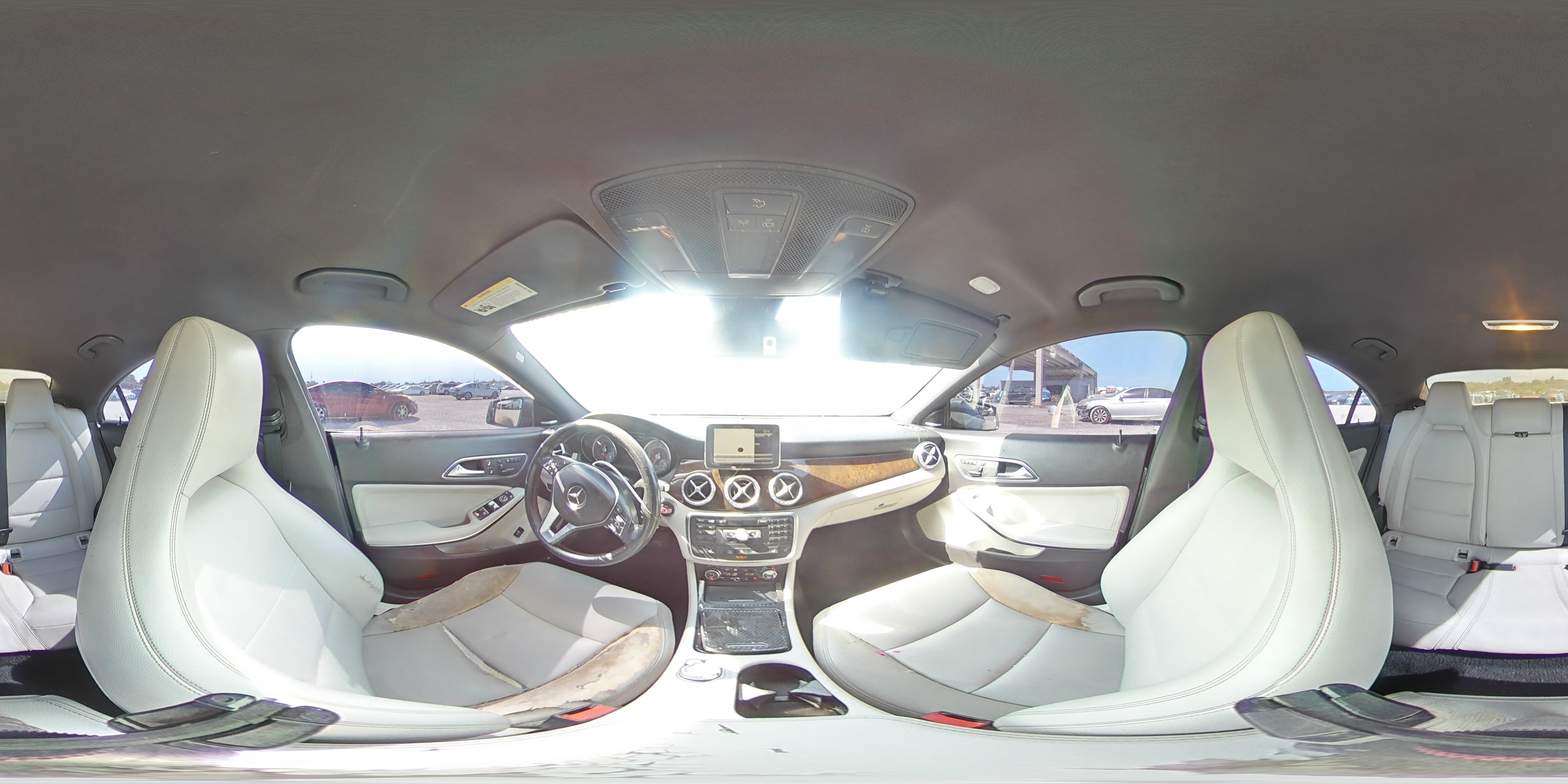 2014 Merz Cla 250 Gray vin: WDDSJ4EB6EN037058