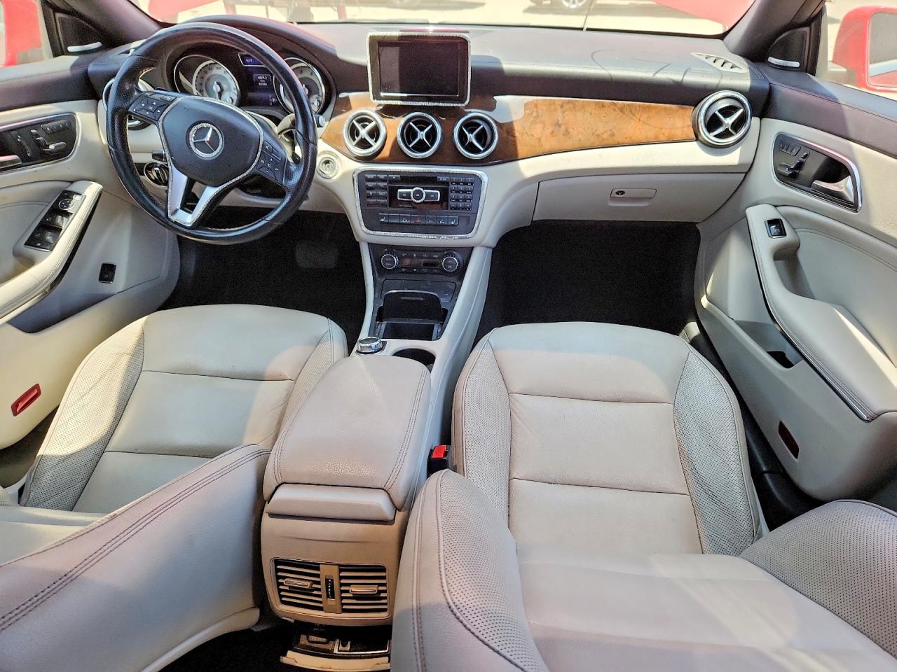 2014 Mercedes-benz Cla 250 Red vin: WDDSJ4EB6EN037237